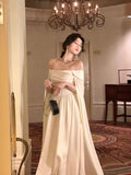 Sexy A Line Long Prom Dresses White 21th Birthday Outfits HZ1022