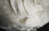 Royal Lace Tulle Splicing Off Shoulder Mermaid Wedding Dress HZ1022
