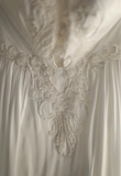 Roman style halterneck satin beaded elegant wedding dress HZ1022