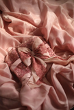 Pink Rose Irregular Pleated Handmade Flower Puffy Princess Wedding Dress HZ1022