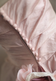 Princess Pink Tulle Irregular Skirt Puffy Floor-length Wedding Dress HZ1022
