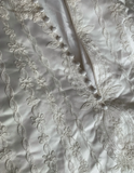 Vintage off-shoulder palace lace wedding dress HZ1022