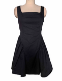 Simple Backless Strap Bow Mini Homecoming Dress HZ1022