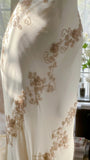Flowy One Shoulder Chiffon Beaded Elegant Prom Dress HZ1022
