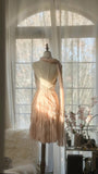 Cute Pink Halterneck Backless Beaded Chiffon Short Prom Dress HZ1022