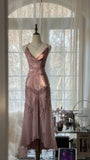 Stunning Purple Backless Beaded Chiffon Long Prom Dress HZ1022