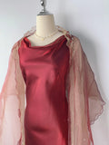 Elegant Burgundy Round Neck Homecoming Dress HZ1022