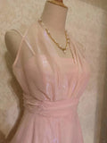 Classic Navy Halter Neck Shimmering Satin Homecoming Dress HZ1022