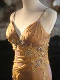 Beautiful Mermaid Spaghetti Strap Beaded Long Prom Dress HZ1022
