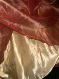 Beautiful Orange Tube Top Puffy Princess Long Prom Dress HZ1022
