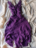 Charming Purple V-Neck Chiffon Prom Dress HZ1022