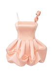 Sexy 17th Birthday Dresses Pink Satin Birthday Outfits For Teens HZ1022