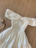 Beautiful One Shoulder Bow Princess A-line Homecoming Dress HZ1022