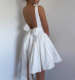 Cute Butterfly Backless Square Neck Waist Backless 17th Birthday Homecoming Dress HZ1022