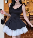 Elegant Tulle Puffy A-line 17th Birthday Homecoming Dress HZ1022