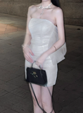 Elegant One-shoulder Design Hip-hugging 19th Birthday Homecoming Dress HZ1022