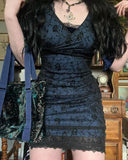 Sexy V-neck Navy Lace Short Sleeve 19th Birthday Short Skirt Homecoming Dress HZ1022