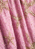 Sexy V-neck Starfish Sequins Pink Waisted Birthday Short Skirt Homecoming Dress HZ1022