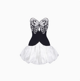 Design Bow Cloud Bud Puffy Birthday Dress Homecoming Dress HZ1022
