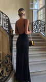 Sexy Mermaid Backless Evening Prom Dress 22th Birthday Outfits HZ1022