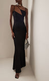 Sexy Mermaid Sleeveless Black Evening Prom Dress 22th Birthday Outfits HZ1022