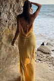 Elegant Mermaid Straps Lace Hollow Out Maxi Dress 22th Birthday Outfits HZ1022