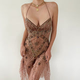 Beautiful Halter Birthday Short Party Dresses Lace Prom Dresses HZ1022