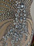 Sexy Strapless Champagne Birthday Dresses Sparkle Birthday Outfits HZ1022