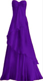 Sexy A line Sweetheart Party Dresses White Long Prom Dresses HZ1022
