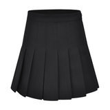 American retro high-waist slim pleated skirt with safety pants HZ1022