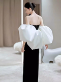 Sexy Mermaid Off The Shoulder Black Prom Dresses Long Prom Dress HZ1022