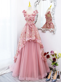 Beautiful Ball Gown Sweet 16 Dress With Flowers HZ1022