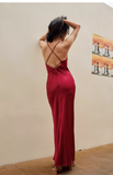 Simple Mermaid Straps Black Prom Dress 21th Birthday Outfits HZ1022