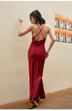 Simple Mermaid Straps Black Prom Dress 21th Birthday Outfits HZ1022
