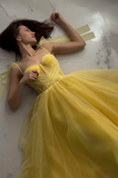 Cute Spaghetti Strap Prom Dress Evening Dresses HZ1022