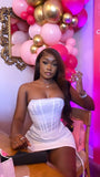 Sexy 17th Birthday Dresses White Tight Birthday Outfit HZ1022