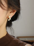 Unique design earrings Small and exquisite ins fashion earrings Light luxury and high-end French earrings HZ1022