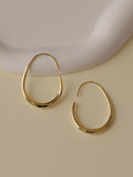 Water drop gold earrings French style chic temperament earrings new earrings women HZ1022