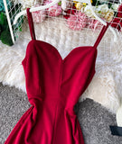 Simple sleeveless jumpsuit wide leg jumpsuit HZ1022