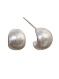 Frosted earrings women's sterling silver niche design high-end silver earrings temperament hypoallergenic earrings HZ1022
