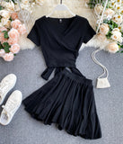 Two pieces dress summer dress HZ1022