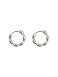 New sterling silver peas temperament ear buckle earrings earrings hypoallergenic earrings simple small earrings HZ1022