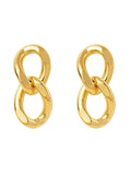 2025 new trendy earrings light luxury high-end niche geometric design earrings for women HZ1022