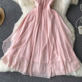 Pink A-line Fashion Dress HZ1022
