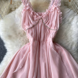 Pink A-line Fashion Dress HZ1022