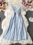 Pink tulle short dress summer dress HZ1022