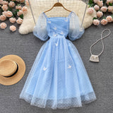 Cute Tulle Lace Short Dress Fashion Girl Dress HZ1022