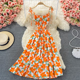 Cute A Line Floral Dress Fashion Dress HZ1022