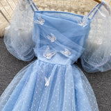 Cute Tulle Lace Short Dress Fashion Girl Dress HZ1022