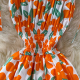 Cute A Line Floral Dress Fashion Dress HZ1022